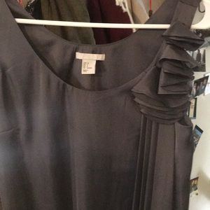 H&M size 4 gunmetal grey dress